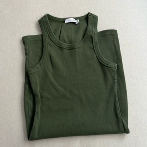 Dark Green Mini Tank Dress from an Australian brand called Little Lace